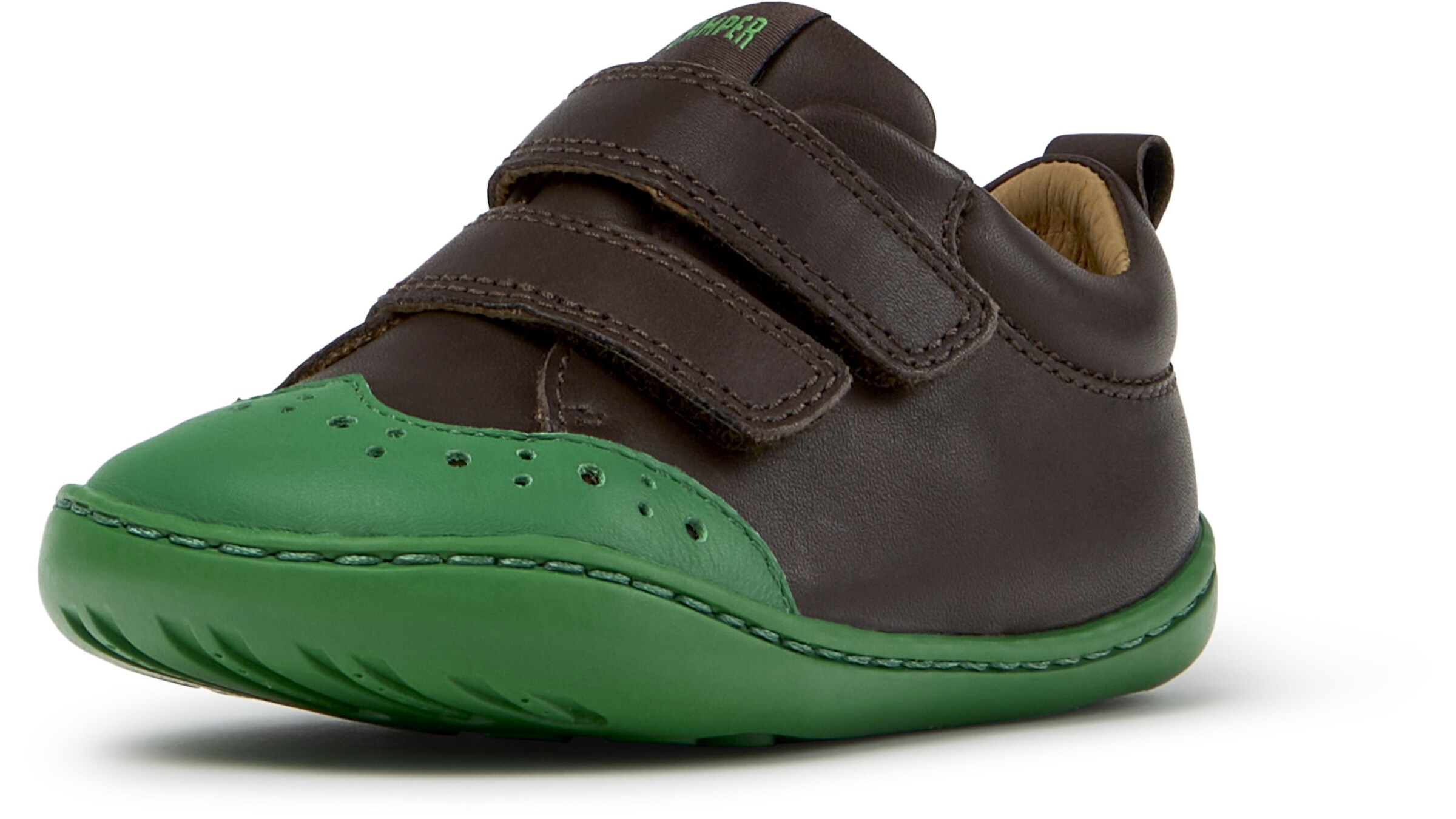 CAMPER Trainers ' Peu Path ' in Brown: front