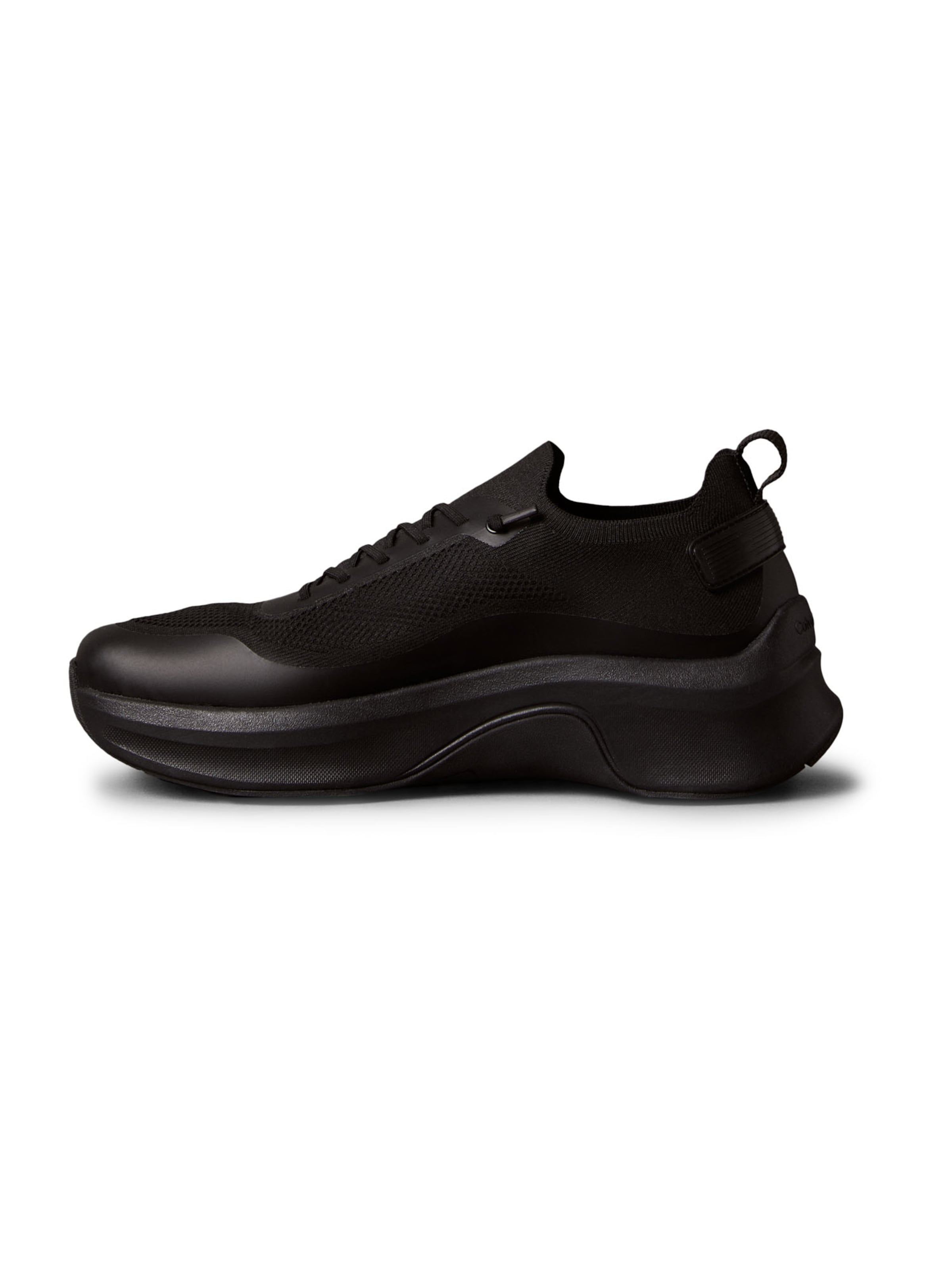 Calvin Klein Platform trainers in Black: front