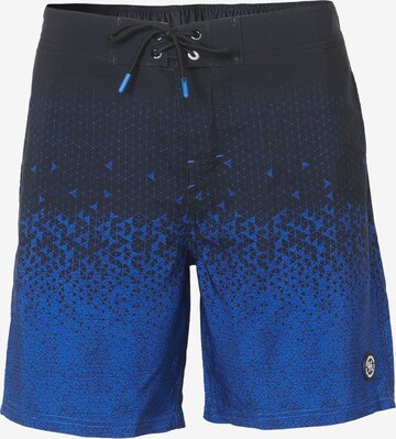Shorts de bain KOROSHI en bleu : devant