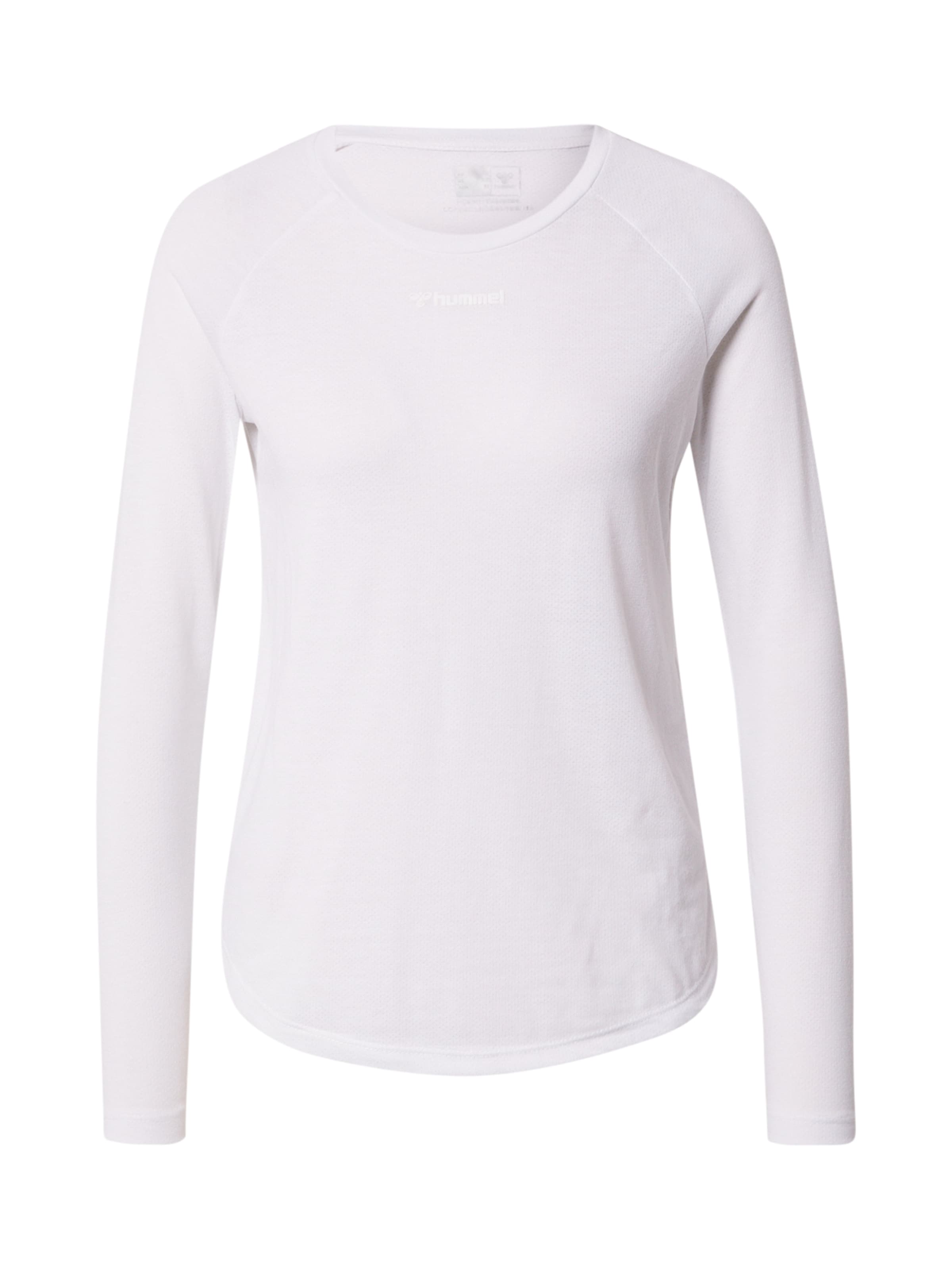 Hummel Λειτουργικό μπλουζάκι 'Vanja' σε λευκό: μπροστά