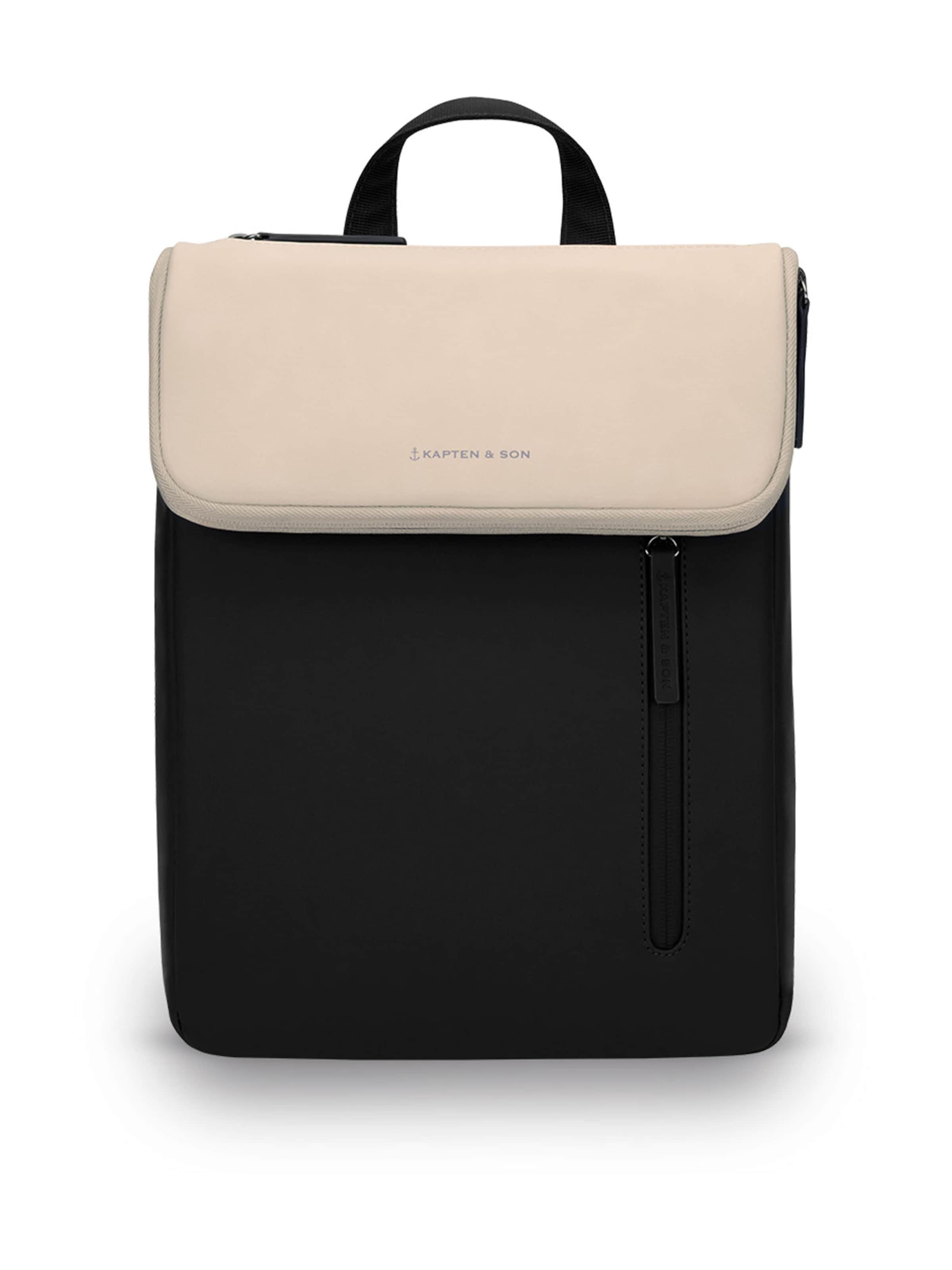 Kapten & Son Batoh 'Vallen' – černá: přední strana