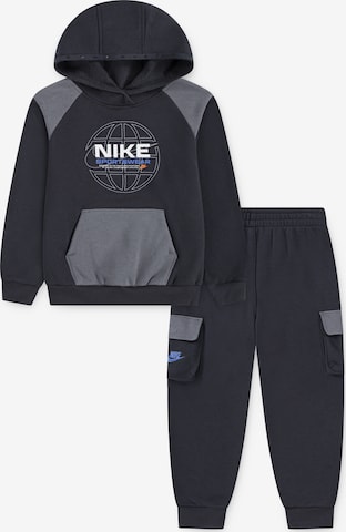 Nike Sportswear Träningsoverall i grå: framsida