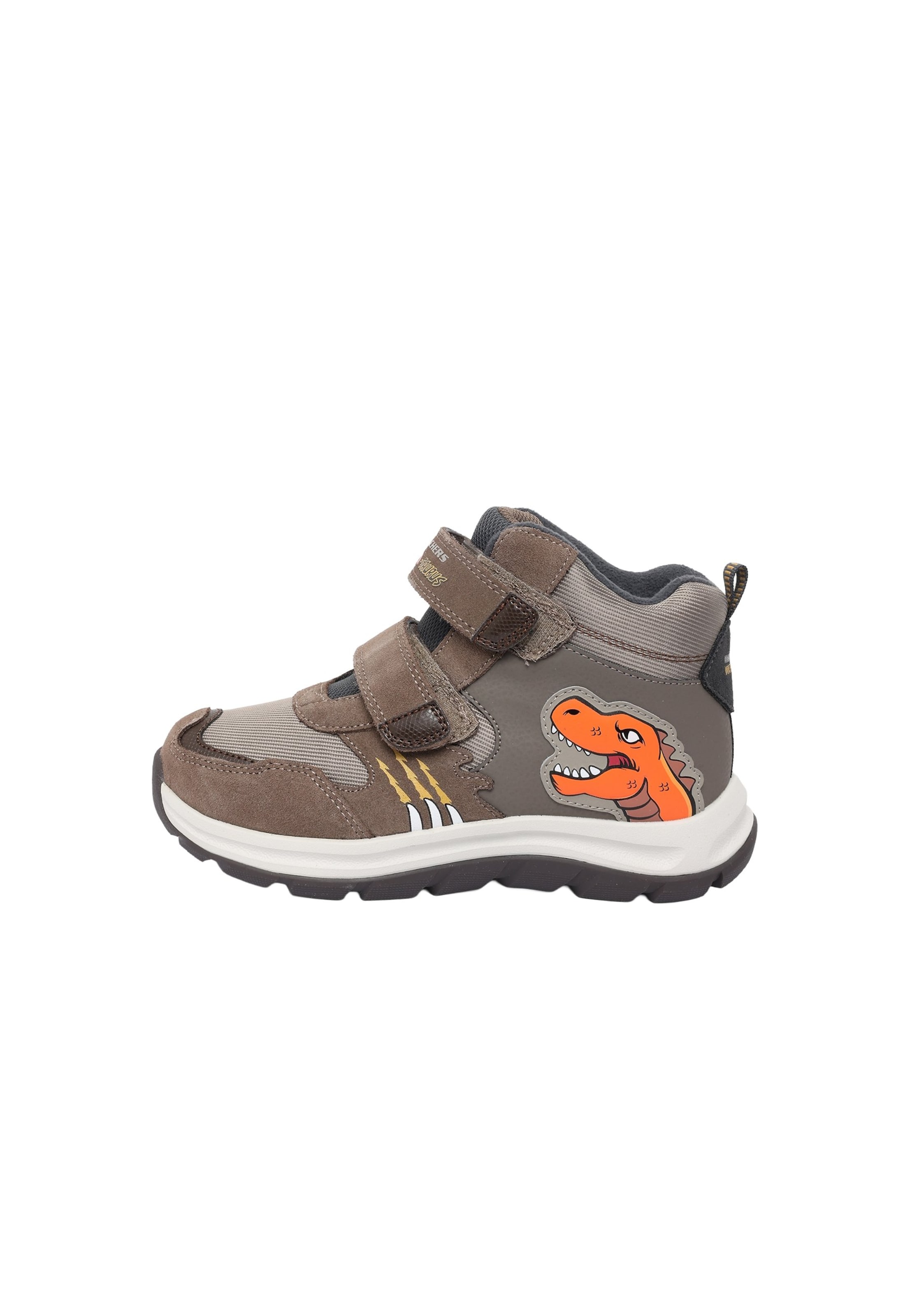 SKECHERS Csizma 'DYNAMIC TRAIL - DINO-SCOUTS' - szürke: elől