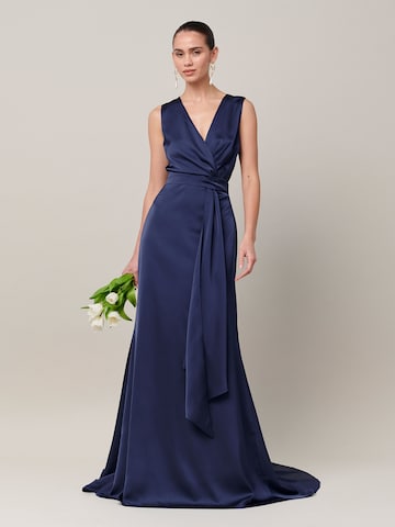 Sável Kleid 'Veronica' in Blau: Vorderseite