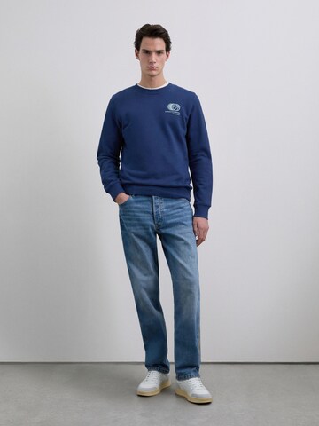 Scalpers Trui in Blauw: voorkant