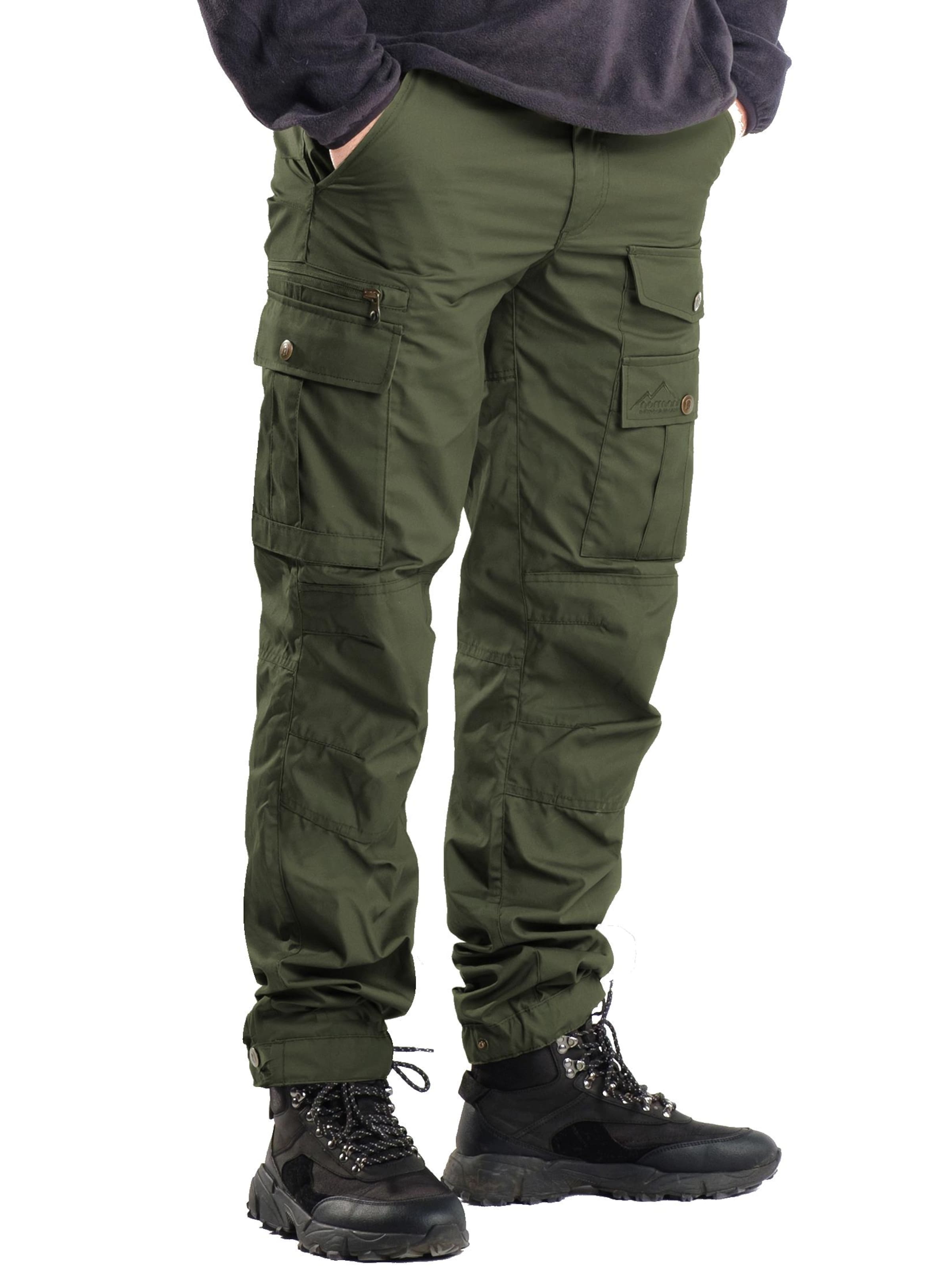 normani Regular Outdoorbroek 'Leviathan' in Groen