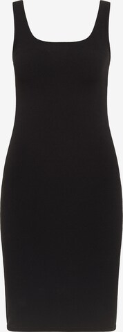 Robe faina en noir : devant