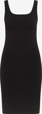 faina Dress in Black: front