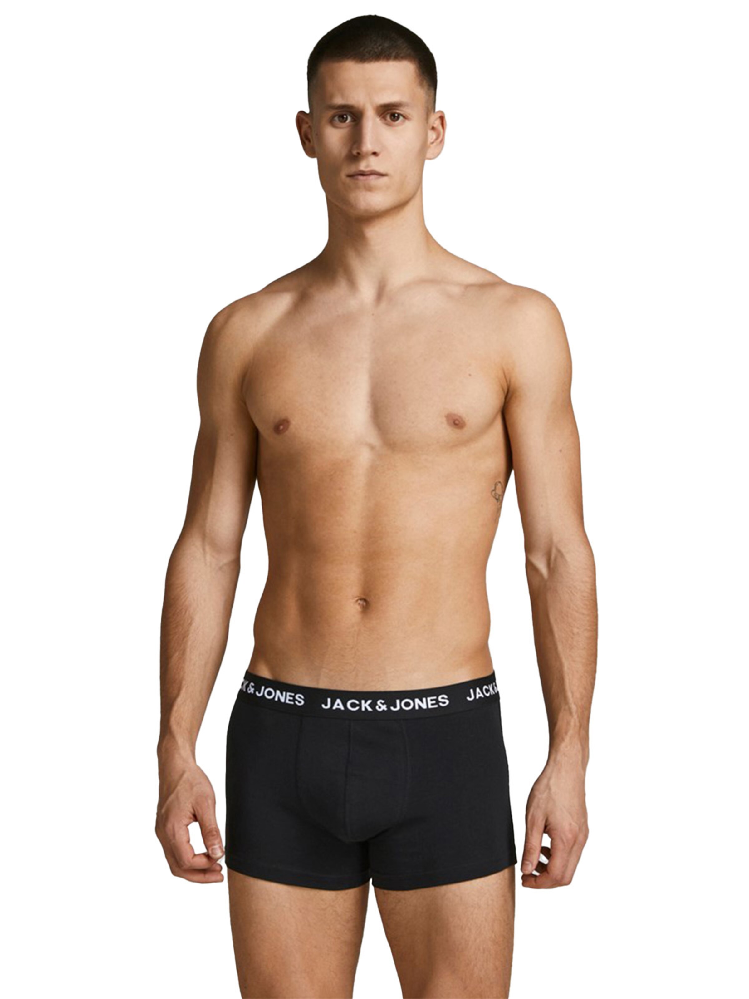 JACK & JONES Boxerky – černá