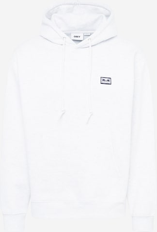 Obey Sweatshirt in White: front