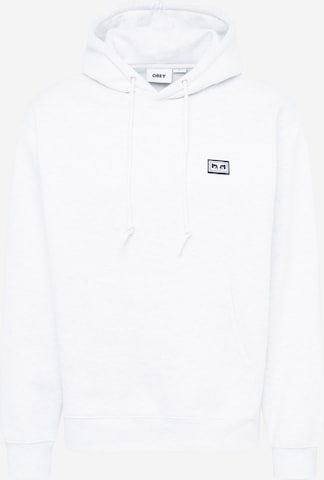 Obey Sweatshirt in Weiß: predná strana