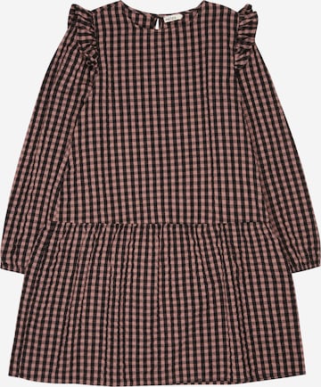 Pieces Kids Dress 'KATHE' in Brown: front