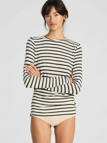 Gai+Lisva Top 'Thyra' – béžová: přední strana