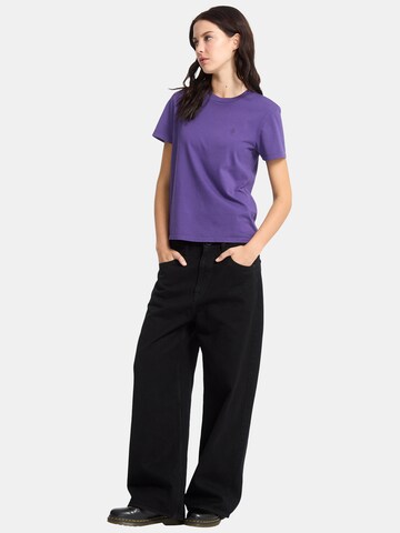 Volcom Shirt 'Solid Stone EMB' in Lila