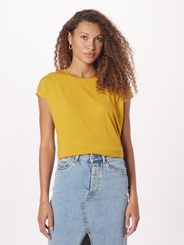 VERO MODA Shirt 'AVA' in Geel: voorkant