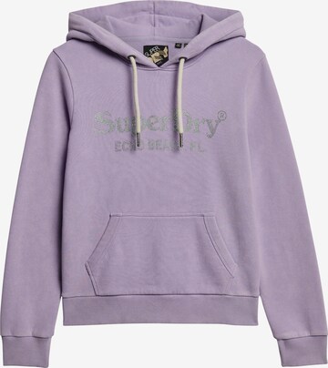 Superdry Свитшот 'Venue' в Лиловый: спереди