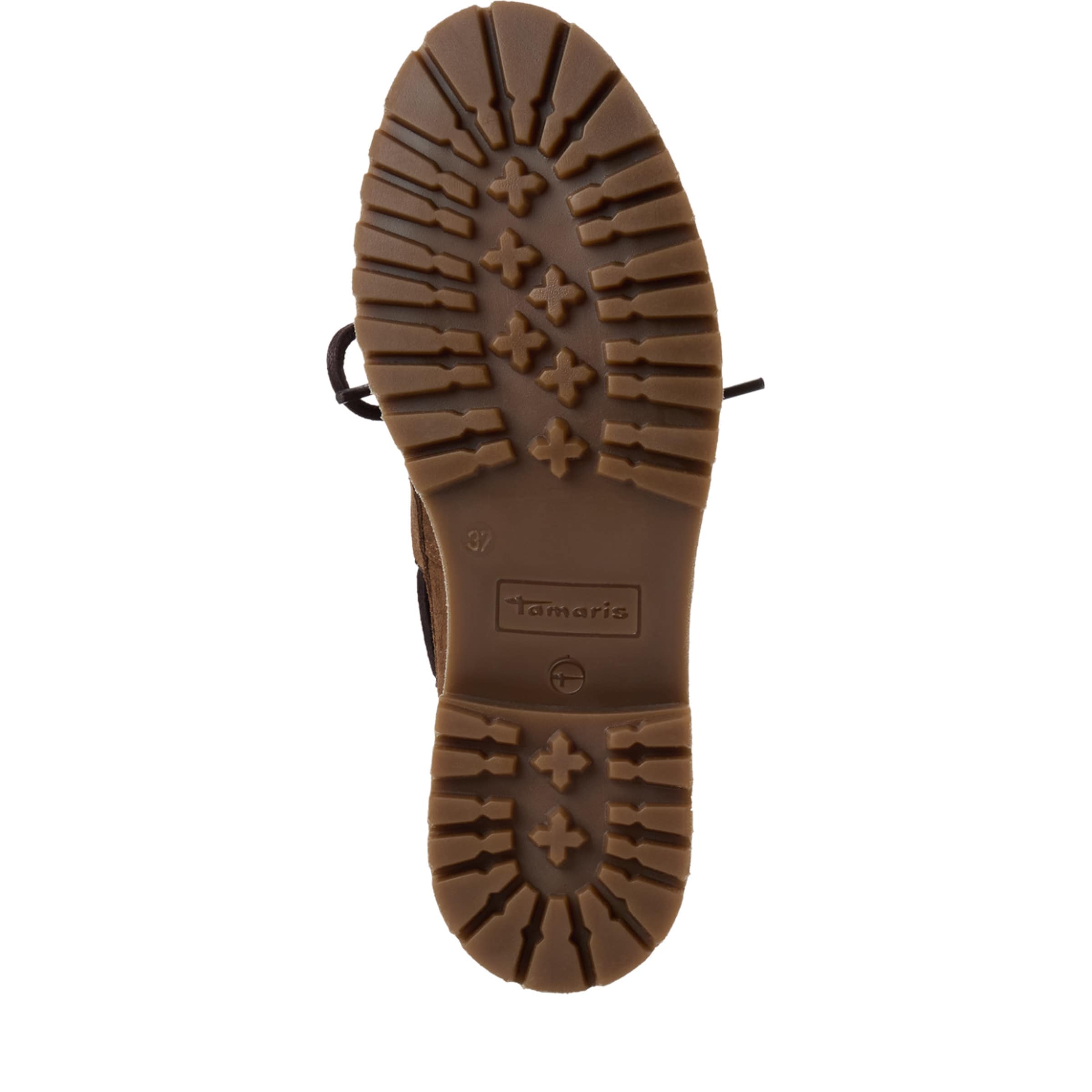 Scarpa stringata di Tamaris in marrone
