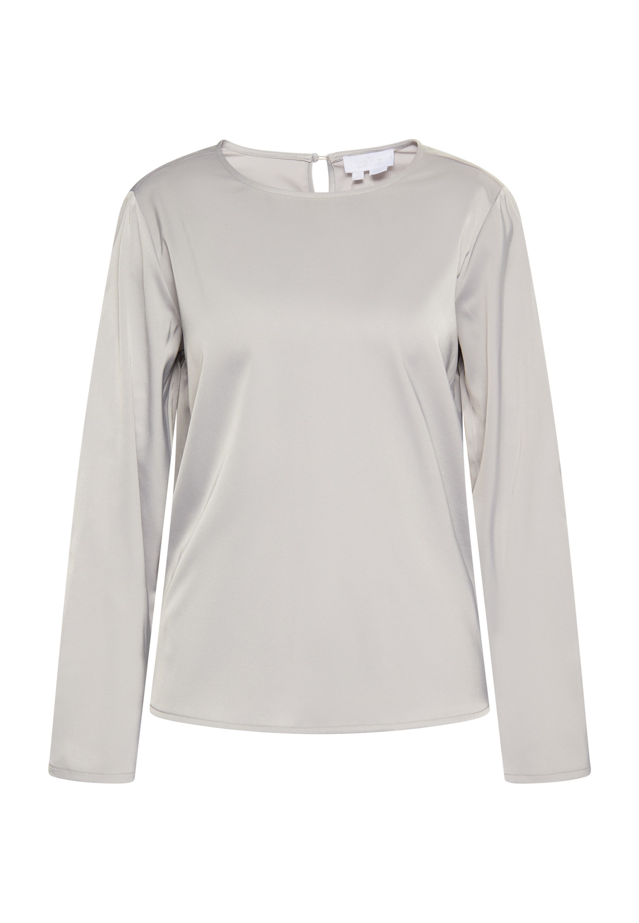 usha WHITE LABEL Bluse in Grau: Vorderseite