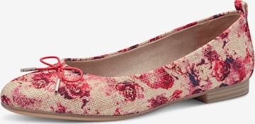 Ballerines TAMARIS en rose : devant