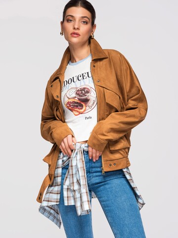 Giacca di mezza stagione di Ombre in beige