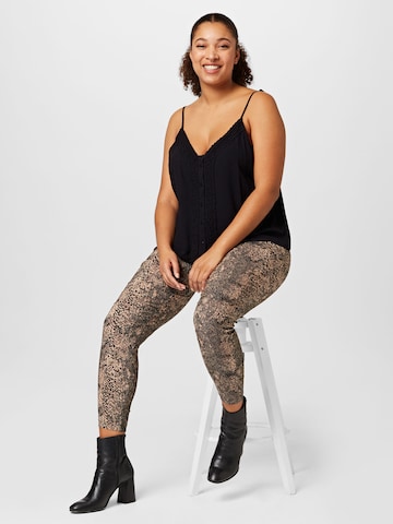 Haut 'Lexa' ABOUT YOU Curvy en noir