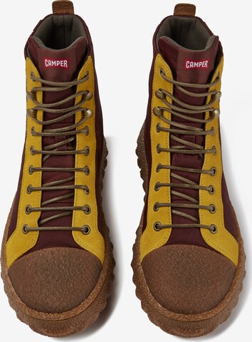 CAMPER Lace-Up Boots ' Ground ' in Brown
