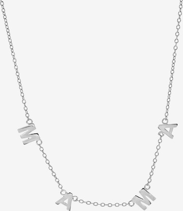 Lucardi Necklace in Silver: front