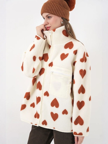 Veste mi-saison 'Kunstpelzmäntel' Bigdart en beige