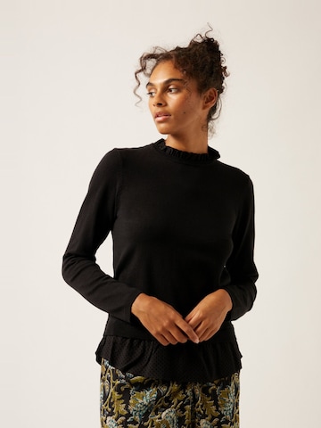 NAF NAF Sweater 'Alexy' in Black: front