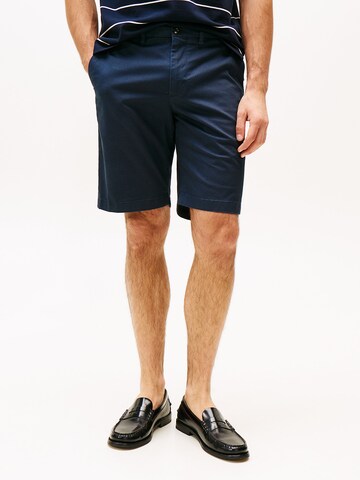 TOMMY HILFIGER Regular Chino trousers 'Harlem' in Blue: front