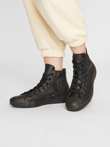 Baskets hautes 'Chuck Taylor All Star' CONVERSE en noir : devant