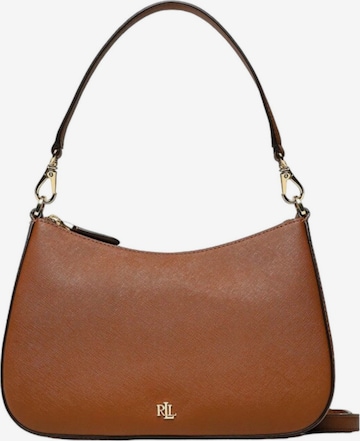 Borsa a mano di Ralph Lauren in marrone: frontale