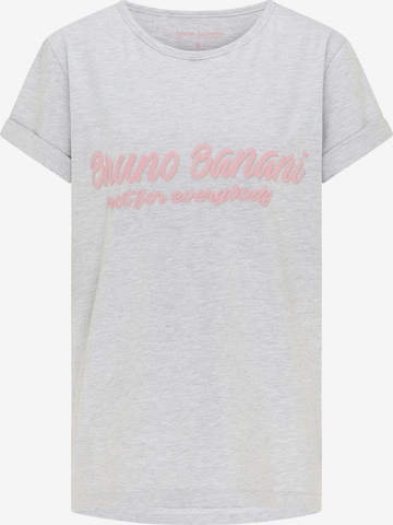 BRUNO BANANI T-Shirt 'Perry' in Grau: predná strana