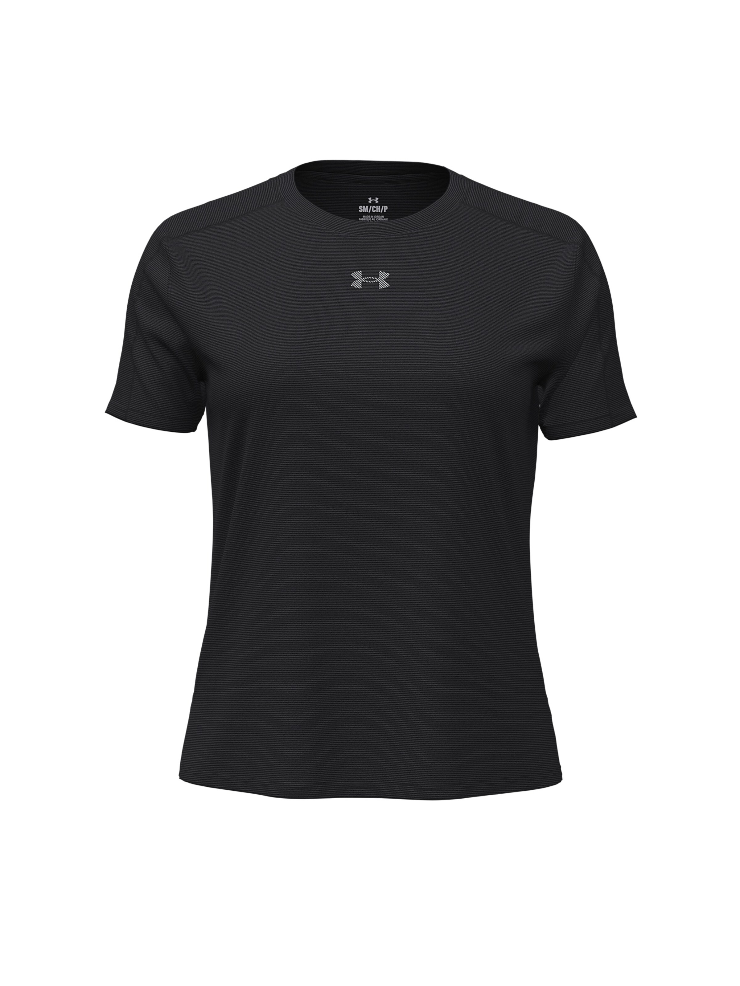 UNDER ARMOUR Functioneel shirt 'Velociti' in Zwart: voorkant