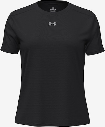UNDER ARMOUR Functioneel shirt 'Velociti' in Zwart: voorkant