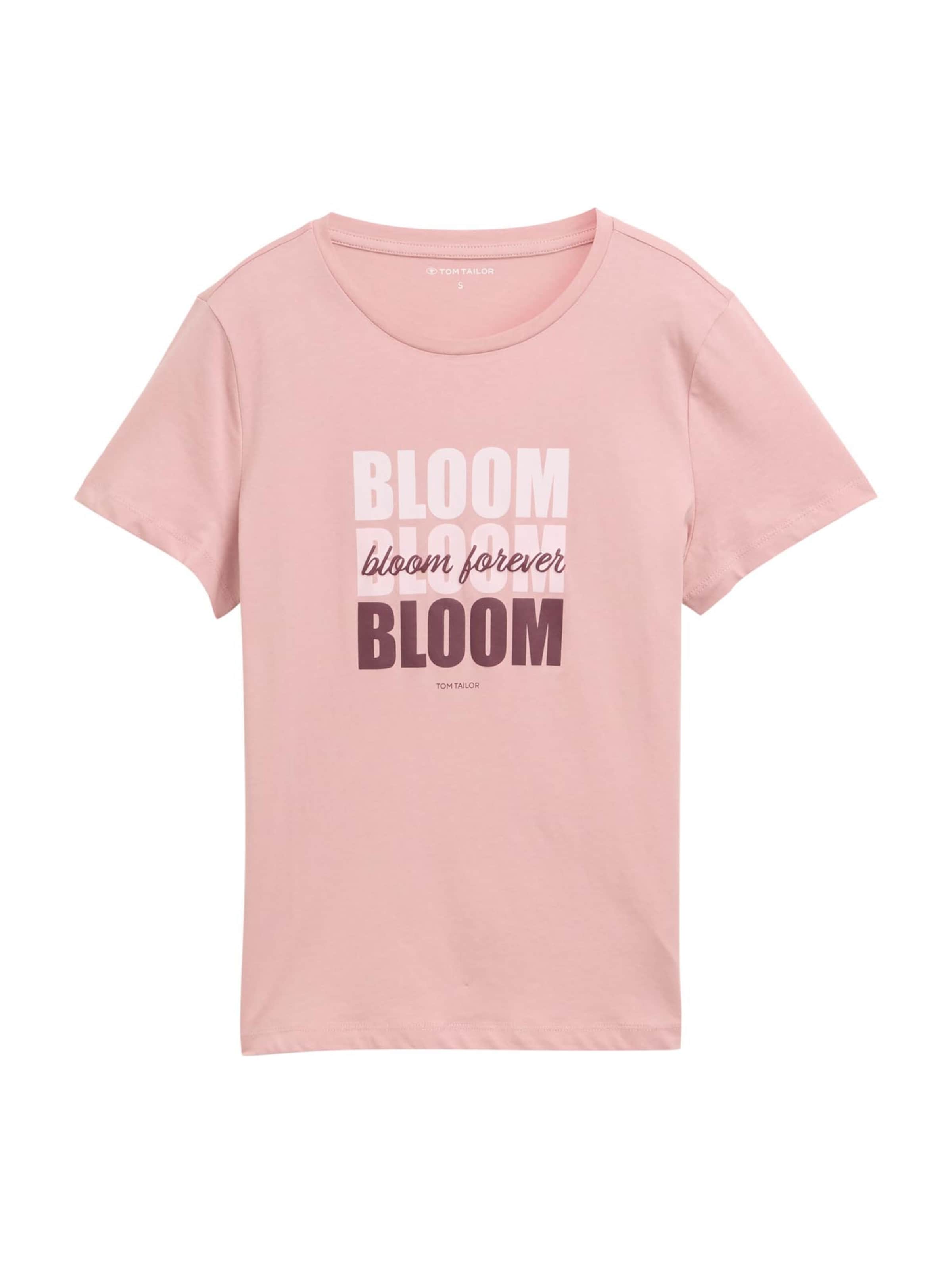 TOM TAILOR Majica | roza barva: sprednja stran