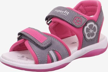 myToys COLLECTION Sandalen 'Sunny' in Grijs: voorkant