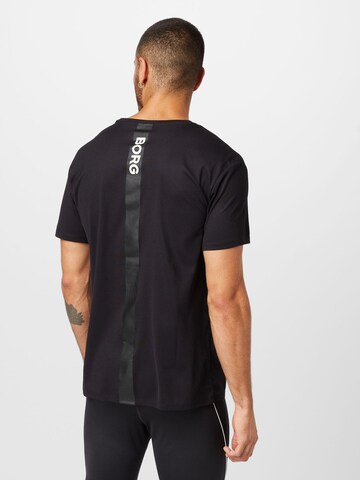 BJÖRN BORG Functioneel shirt 'ACE' in Zwart