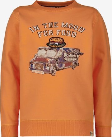 GARCIA Sweatshirt in Oranje: voorkant