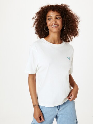 ELEMENT T-shirt 'BRODIE' i vit: framsida