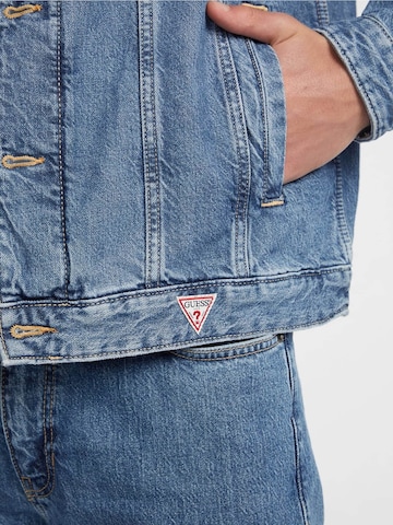 GUESS JEANS Jacke in Blau