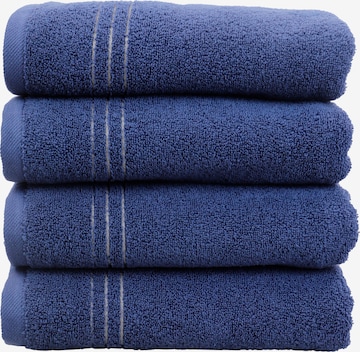 MY HOME Towel in Blue: front