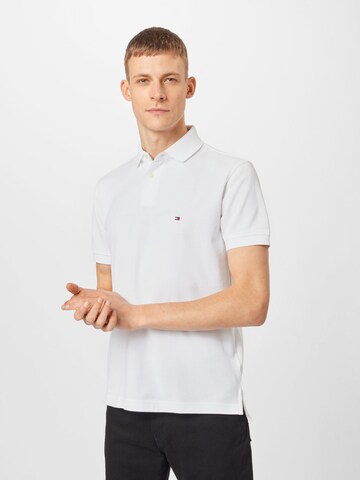 TOMMY HILFIGER Koszulka 'CORE 1985' w kolorze biały: przód