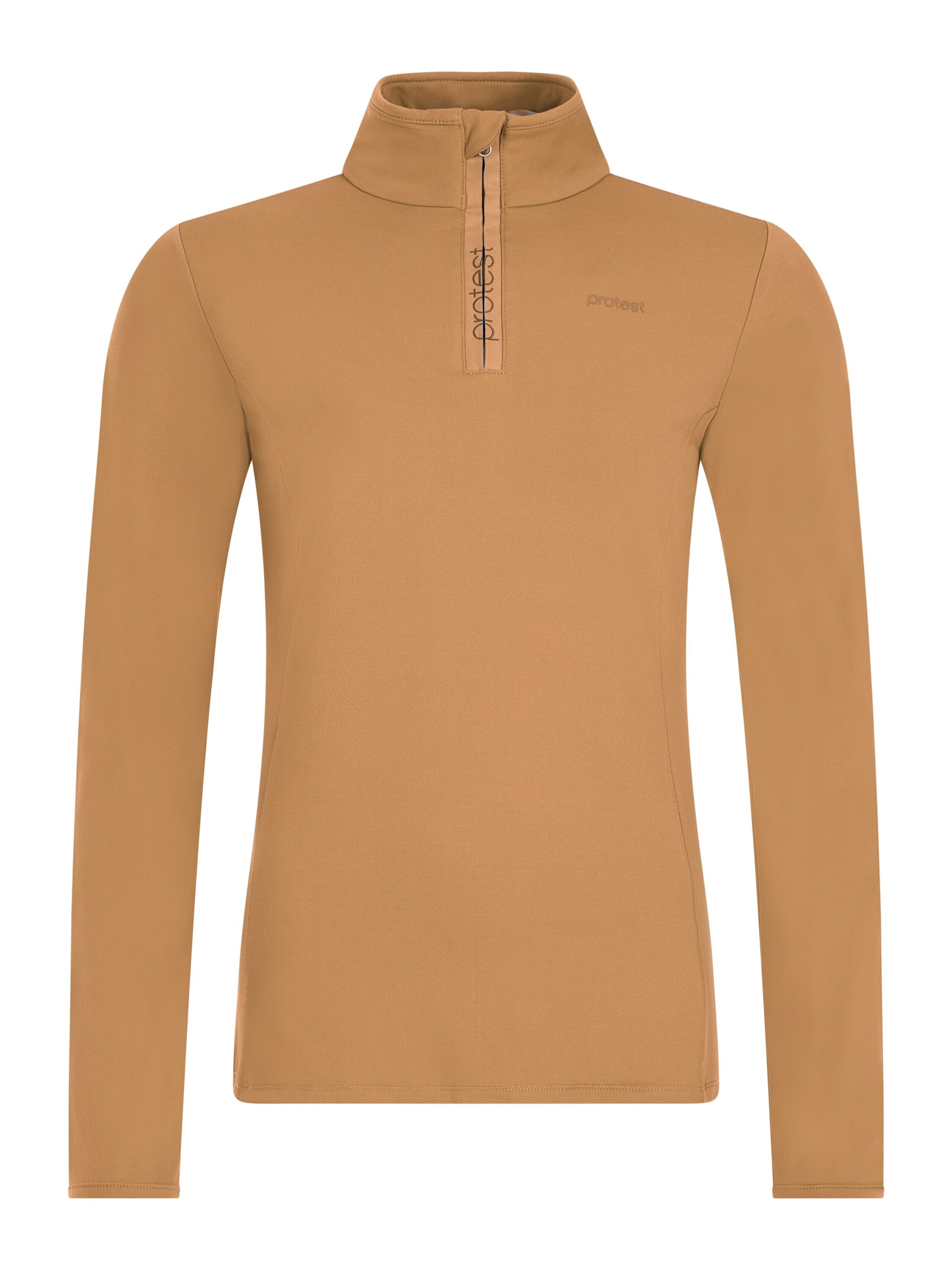 PROTEST Sportsweatshirt 'REFABRIZ'‌‌‌‌‌‌‌‌‌‌ in Braun: Vorderseite