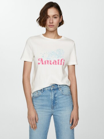 MANGO Shirt 'RIN' in Pink: front