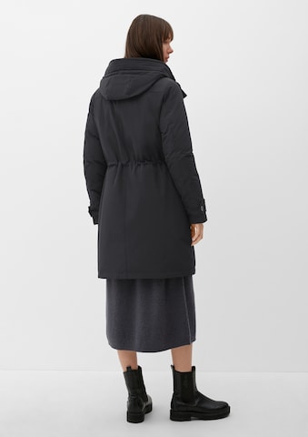 s.Oliver Winterparka in Zwart