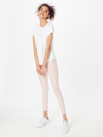 PUMA Skinny Workout Pants in Pink