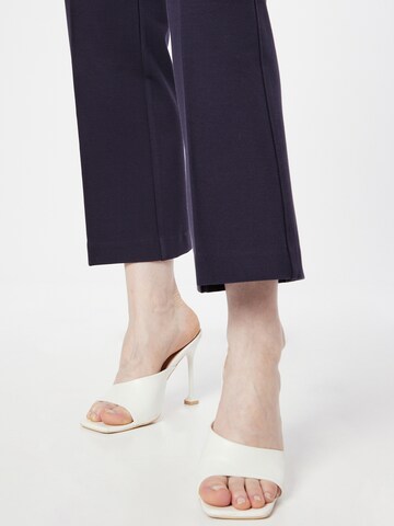 Part Two Regular Pleated Pants 'Ponta' in Blue