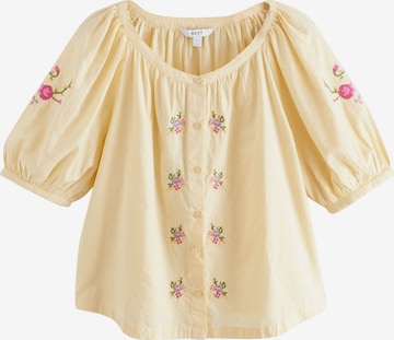 NextBluza - žuta boja: prednji dio