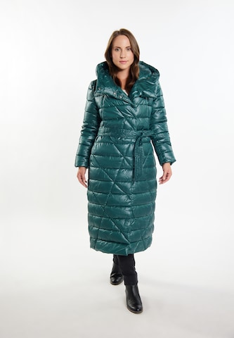 Manteau d’hiver 'lurea' Usha en vert